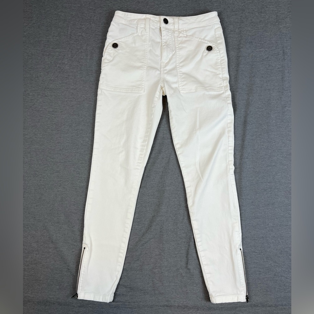Joie White Denim Sailor Jeans Pants